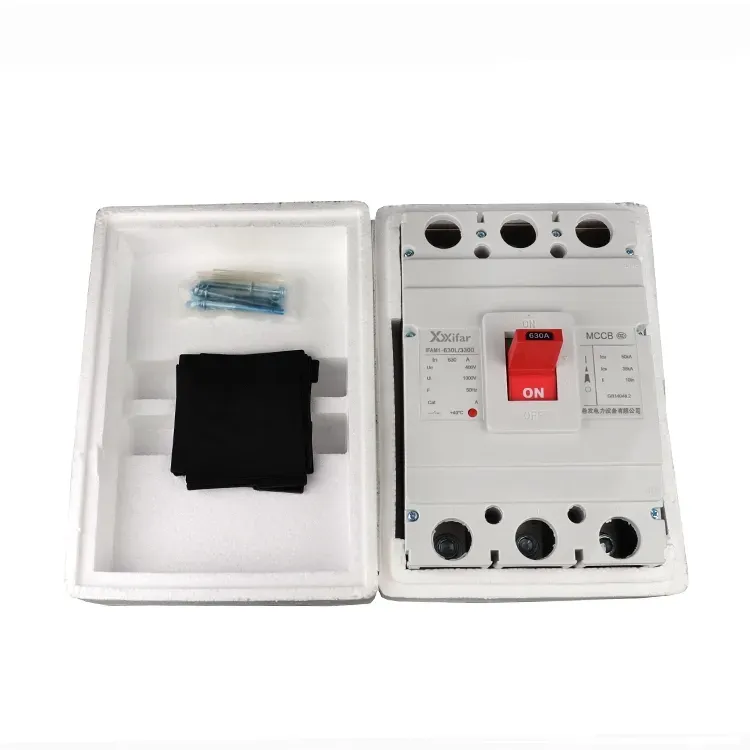 630a Tpn 4p Mccb s ochranou Rcd