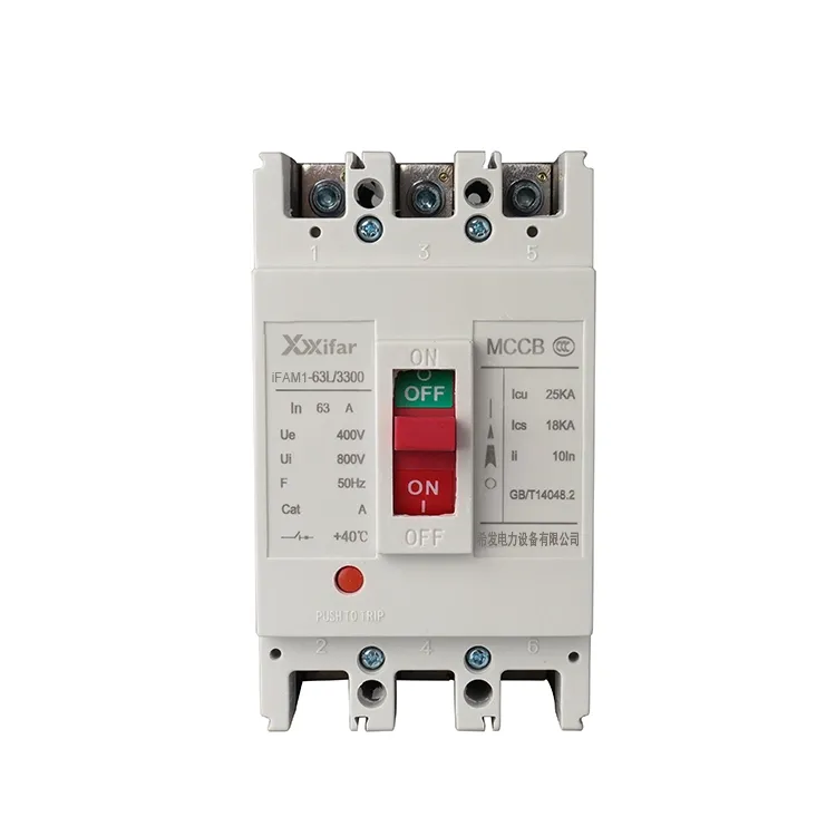 63a 4p Tpn Mccb s pomocnými kontakty