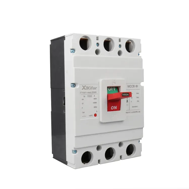 1600 Amp 3 Pole Mccb With Auxiliary Contacts