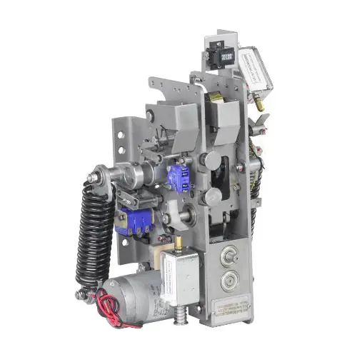 Provozní mechanismus nabíjení pružiny vakuového jističe